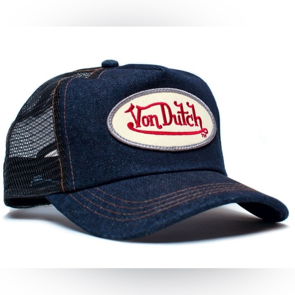 Von Dutch - Denim Trucker Hat - Picture 2 of 10